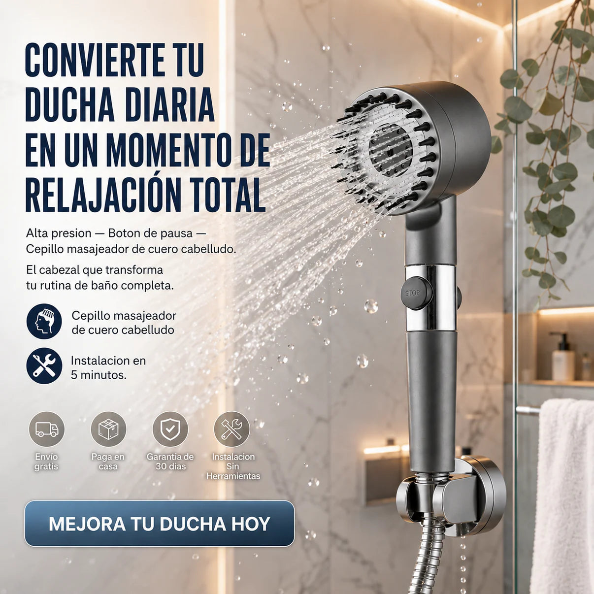 Transforma Tu Ducha Diaria en una Experiencia de Frescura, Cuidado y Relajación.