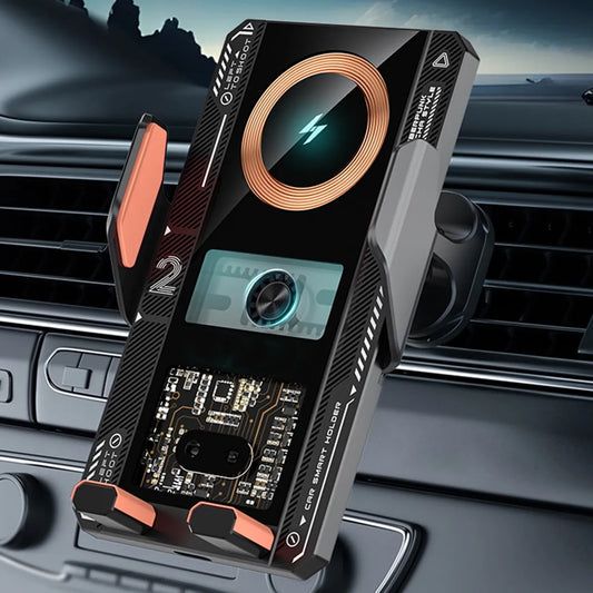 Soporte Y Cargador Inalámbrico Para Auto.